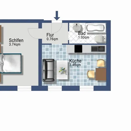 דירה Schleiblick App 11 Rabenkirchen-Faulück